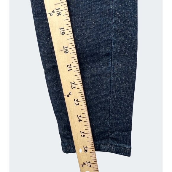 Pilcro Anthropologie Womens Mid-Rise Skinny Jeans Dark Wash Pants Size 25 - Picture 7 of 14